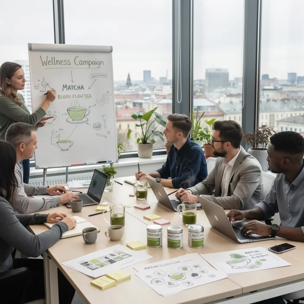 Žaliosios arbatos puodelis su citrinos griežinėliu, paryškinantis gaivų skonį.